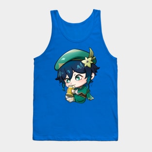 anemo archon chibi venti Tank Top